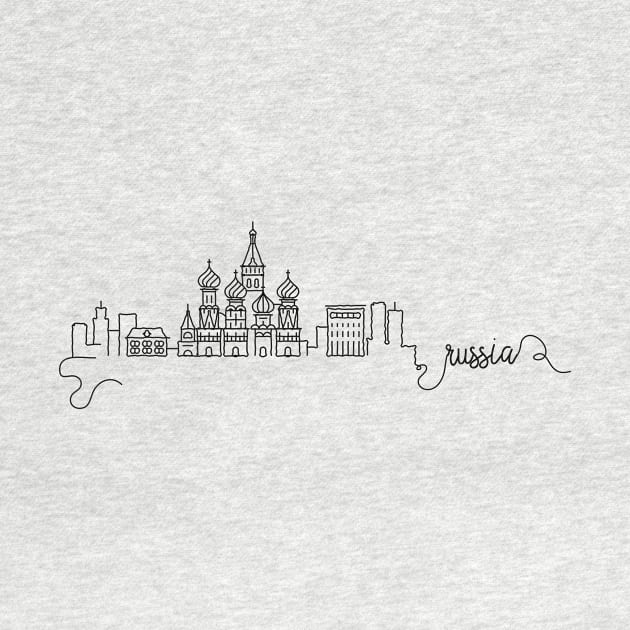 Russia City Signature by kursatunsal